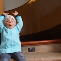 271 Stufen geschafft, ganz allein